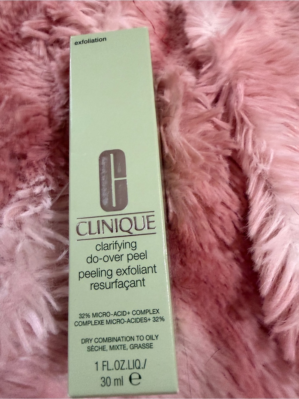 Clinique Clarifying Do-Over Peel Exfoliant - Light Green